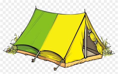 Tent Camping Illustration Tents Cartoon Png Free Transparent Png