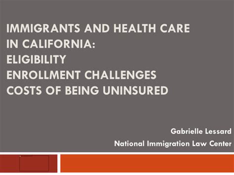 Immigrants Healthcare In Ca Costs To Being