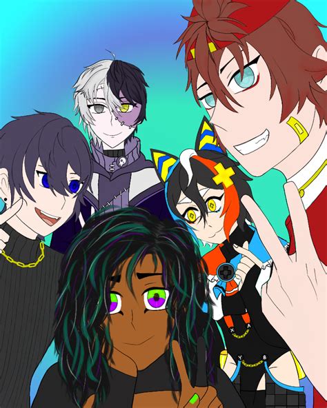 I Drew My Persona With Kenji And Other Vtubers That Inspire Me Try