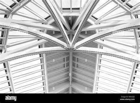 Glass Roof Architecture Modern Building Stock Photo Alamy