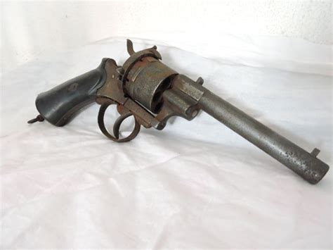 Pistolet Revolver à Broche Lefaucheux Calibre 12mm 187074 Catawiki