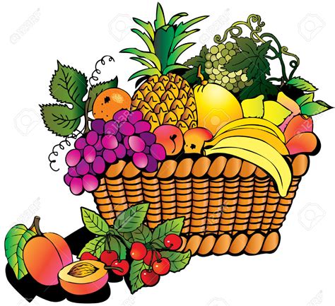 Basket Of Vegetables Clipart Free Download On Clipartmag