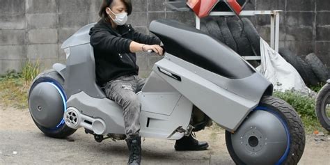 Akira Fan Builds Working Replica Of Kanedas Iconic Motorcycle