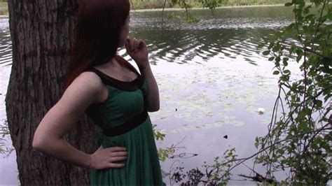 Pvc Raincoat Dress In The River Wmv All Fetish Network Clips4sale