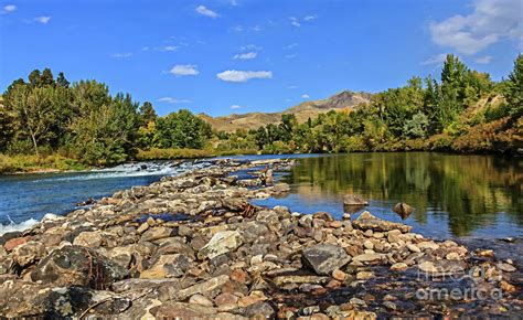River Bed View Photograph By Robert Bales