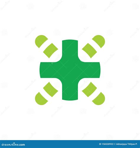 Plus Medical Symbol Sign Design Logo Vector Stock Vector Illustration