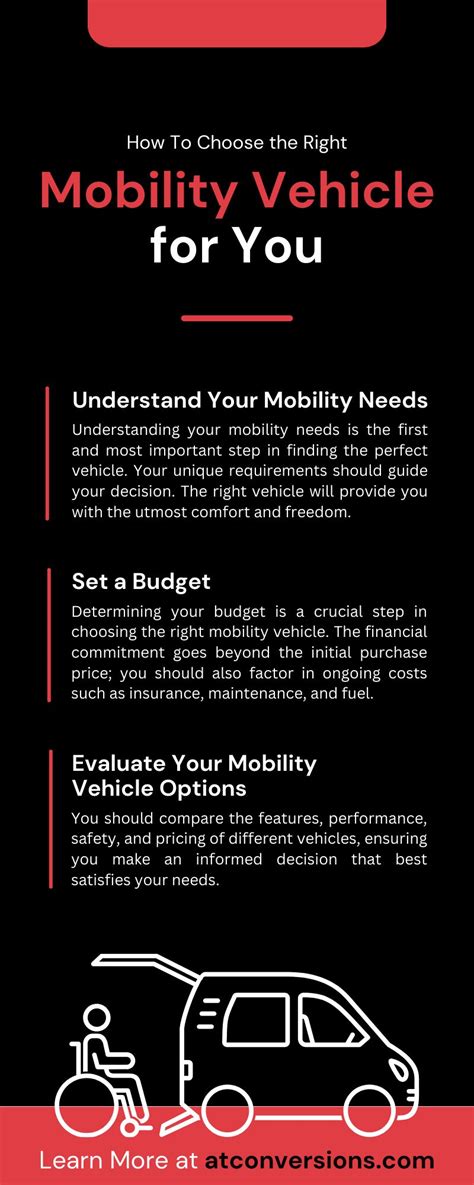 How To Choose The Right Mobility Vehicle For You