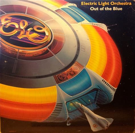 Electric Light Orchestra Out Of The Blue 1977 Blue Vinyl Gatefold