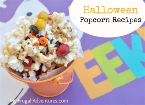 Halloween Popcorn Three Ways My Frugal Adventures