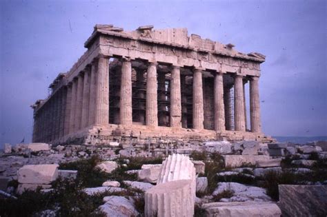 Archive Parthenon 447 432 Bce General View From Northwest Greece