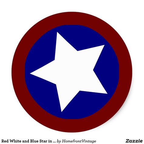Cool Red White And Blue Star Logo Logodix
