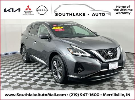 Certified Pre Owned 2021 Nissan Murano Platinum 4d Sport Utility Gray