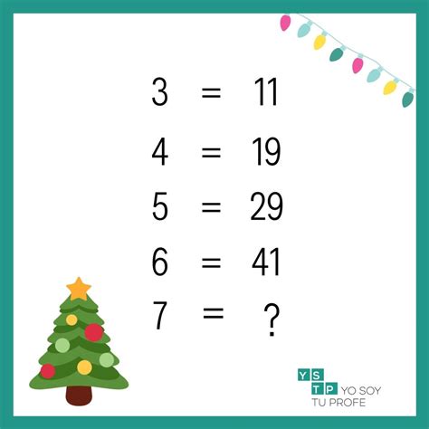 5 acertijos matemáticos navideños para pasártelo en grande Yo Soy Tu