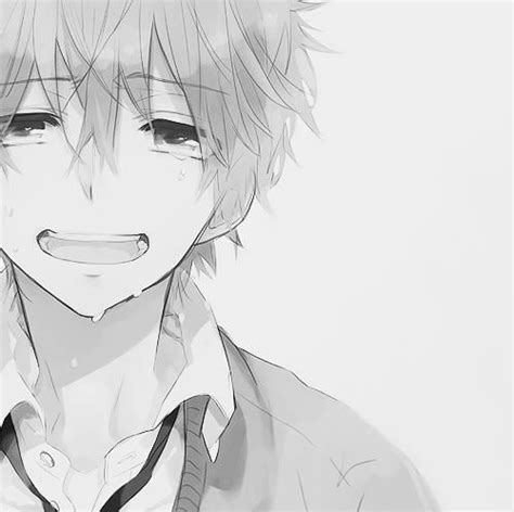 Crying Anime Boy Of Moeness~ Sad Anime Pinterest To