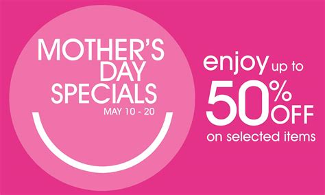 S R Mother S Day Specials May Manila On Sale