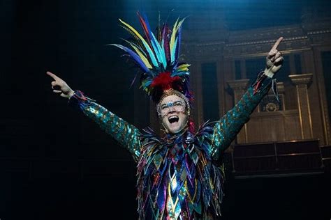 Rocketman Elton Johns Outrageous Outfits Are The Shining Stars