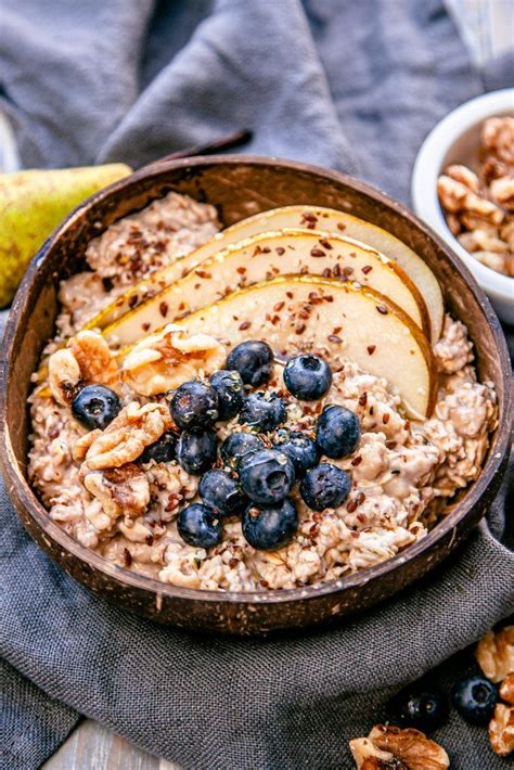 Peanut butter cheesecake overnight oats. Protein Overnight Oats | Recipe in 2020 | Breakfast bowls ...