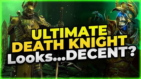 Ultimate Deathknight A Bit Underwhelming Raid Shadow Legends Youtube