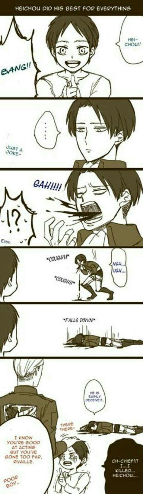 Omg This Hilarious With Images Attack On Titan Funny Attack On