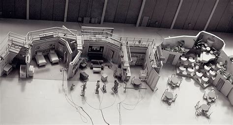 Rare Overhead Shot Of The Complete I Love Lucy Sound Stage