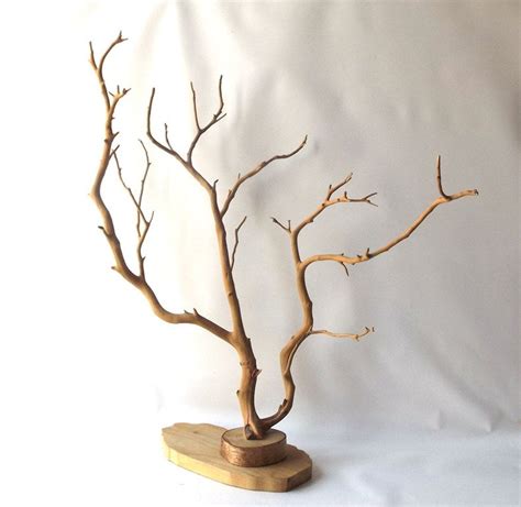Large Natural Tree Branch Jewelry Display Holder Real Nature Decorative