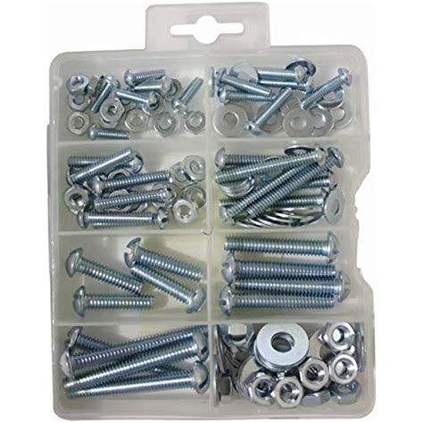 Bolts Nuts And Washer Assortment Kit Pieces Industrial