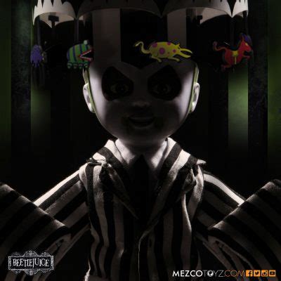 Say his name three times because the ghost with the most has arrived as the living dead dolls showtime beetlejuice doll. Living Dead Dolls Showtime Beetlejuice Doll
