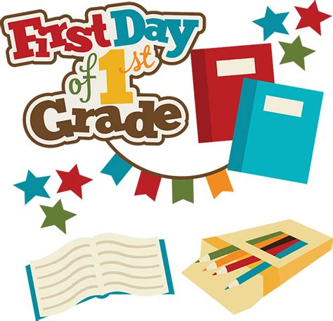 First Day Of 1st Grade Svg School Svg Files For Scrapbooking Free Svg Files