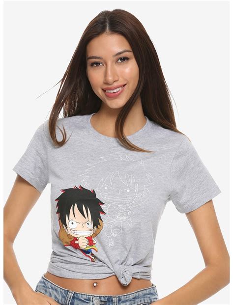 One Piece Luffy Chibi Girls T Shirt Hot Topic