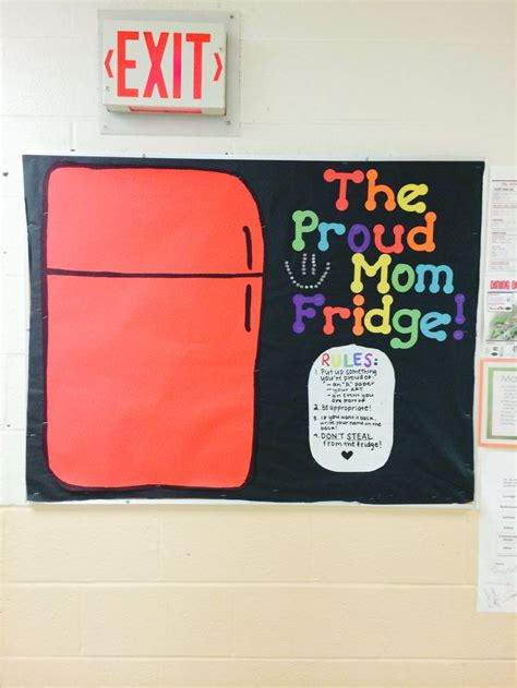 Proud Mom Fridge Bulletin Board For September 2014 My Ra Projects