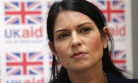 Priti Patel Rebuked For Misleading Account Of Israel Meetings Priti Patel The Guardian