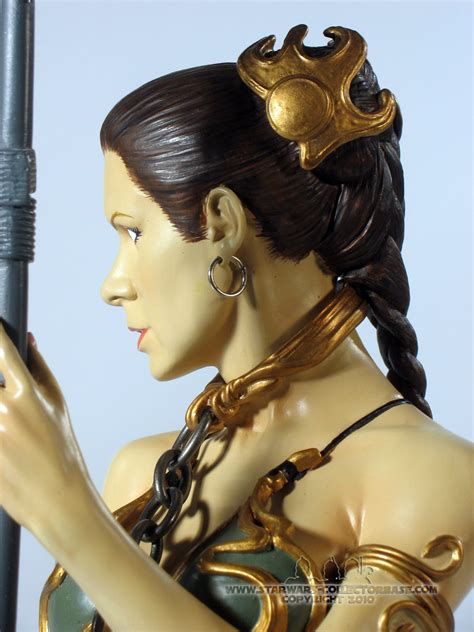 Princess Leia As Jabba S Slave Slave Leia In Metal Bikini Mini Gentle Giant Mini Bust