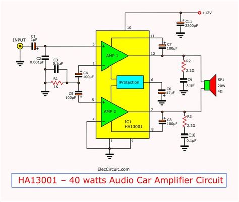 absolute maximum ratings (t a =25° с , unless otherwise specified). TDA2030 bridge amplifier circuit diagram with PCB, 35W RMS - ElecCircuit in 2020 | Circuit ...