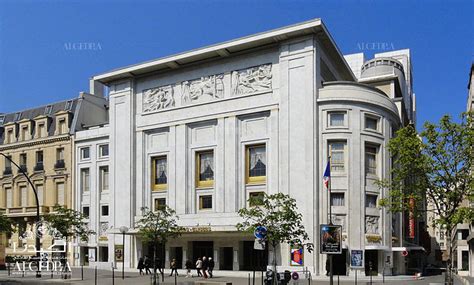 Art Deco Style And Théâtre Des Champs Élysées