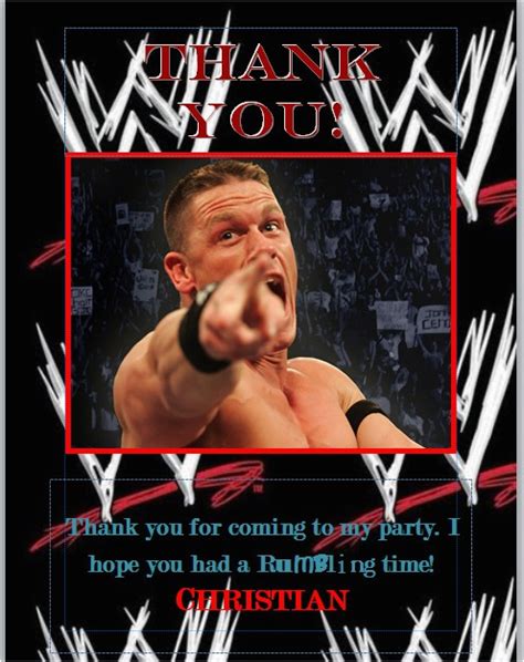 Wrestling Birthday Cards Printable Free Printable Birthday Cards