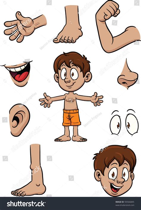 Kids Parts Of The Body Over 5871 Royalty Free Licensable Stock