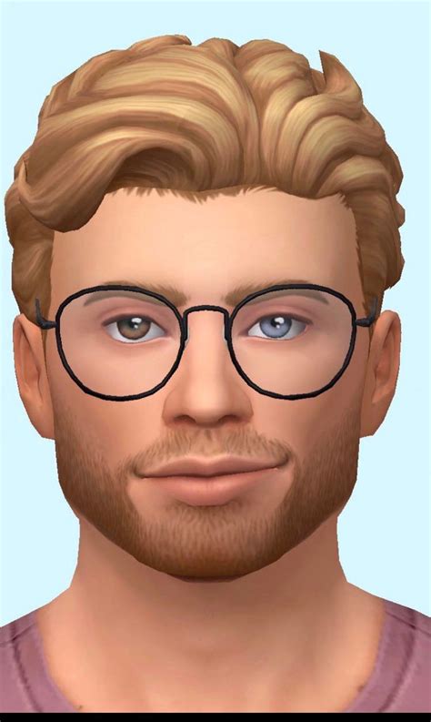 Sims 4 Circle Glasses Demontaras