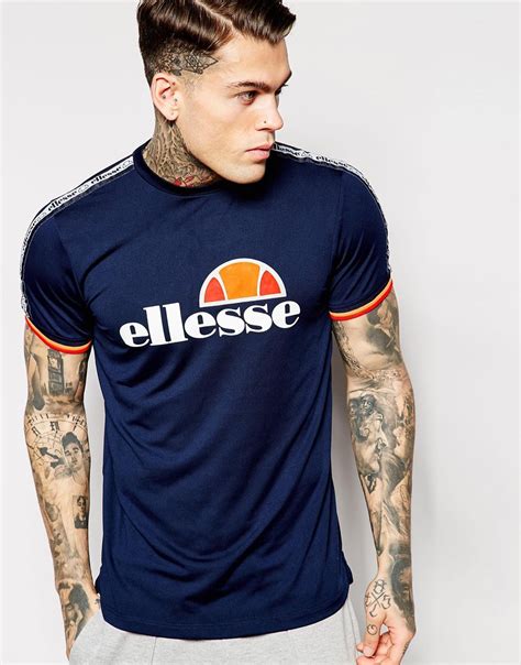 Ellesse T Shirt With Shoulder Taping For Work Repair What Is The