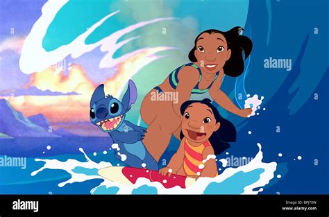 stitch nani lilo lilo et stitch 2002 photo stock alamy