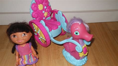 Fisher Price Doras Under The Sea Musical Carriage Toydora Saves The
