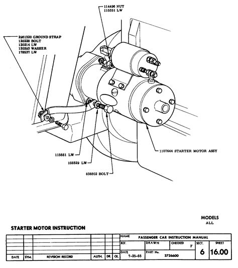 One terminal on the starter should go to the battery, ammeter, and resistor. DOH! I was so close! (starter problem) - TriFive.com, 1955 Chevy 1956 chevy 1957 Chevy Forum ...