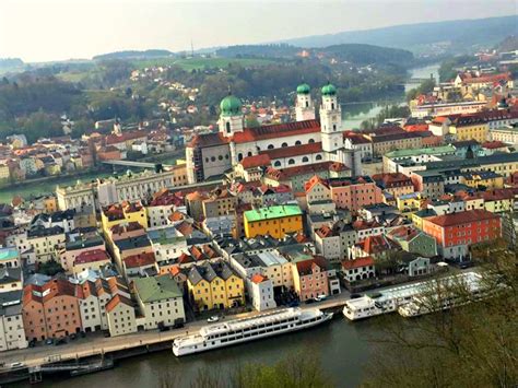 St stephen's baroque cathedral in passau germany houses europe's largest pipe organ with explore the confluence of the danube, inn, and ilz rivers in passau, germany also known as the. Viking's Passau Cruise Port in Germany - Wherever I May ...
