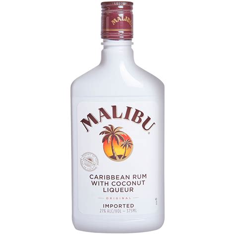 Malibu Rum 375 Ml Applejack