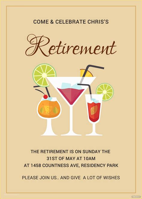 Will they be retired as a part of this? Retirement Invitation Templates Free Printable Of Retirement Certificate Template 6 Download ...