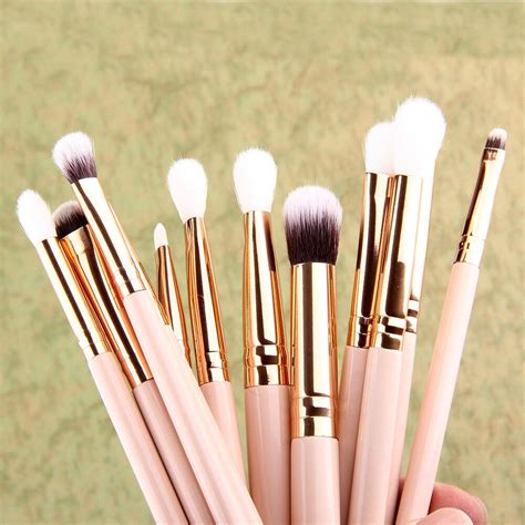 12pcs Cosmetic Brushes Set Eyeshadow Eyebrow Lip Makeup Brushes Beautybigbang
