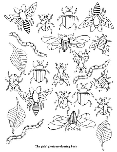 56 Dessins De Coloriage Insecte à Imprimer Sur Page 3
