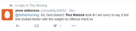 Tina Malone Sends Twitter Into A Frenzy Over Racy This Morning