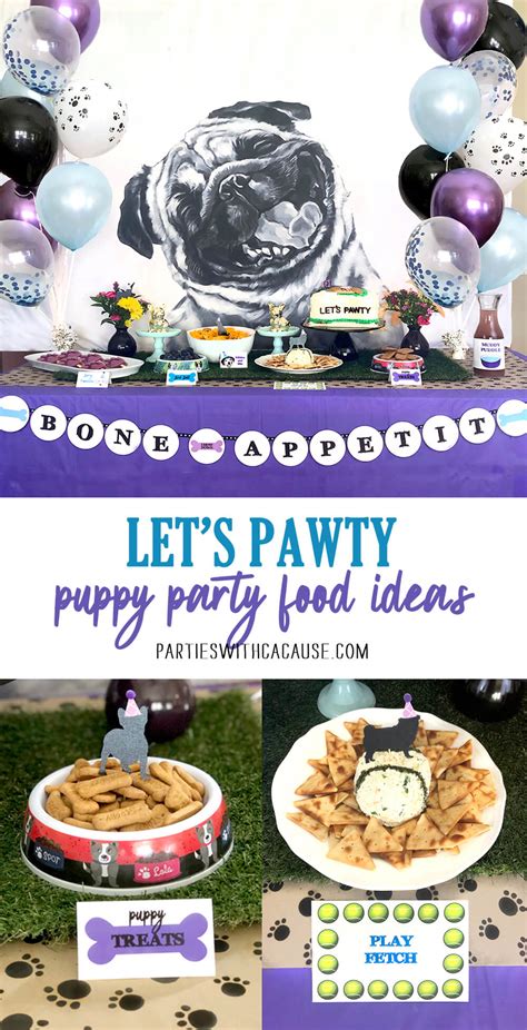 21 Puppy Themed Birthday Party Food Ideas Parties With A Cause
