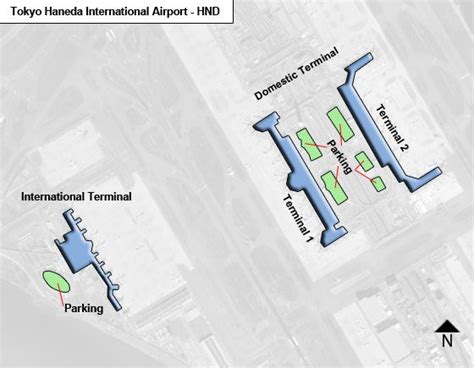 Tokyo Haneda Airport Map Hnd Terminal Guide