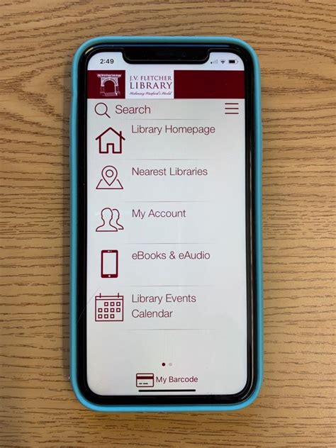 Library Mobile App Jv Fletcher Library